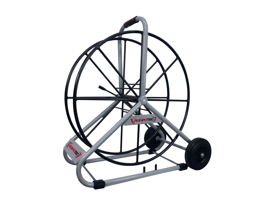 RUNPOTEC 20525 770 Navíjecí stojan, široký, Ø 770mm, pro lana Ø 10mm a 12mm, pojízdný RUNPOTEC 20525 770 Navíjecí stojan, široký, Ø 770mm, pro lana Ø 10mm a 12mm, pojízdný
